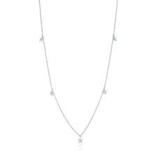 Load image into Gallery viewer, 14k Gold &amp; Diamond Star Necklace
