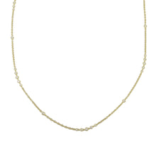 Load image into Gallery viewer, 18k Gold &amp; Diamond Chain Necklace - 32&quot;