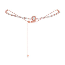 Load image into Gallery viewer, 14k Gold &amp; Diamond Adjustable Choker Necklace