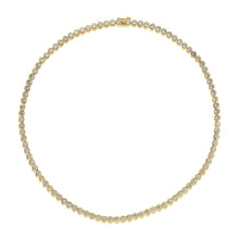 Load image into Gallery viewer, 14k Gold &amp; Diamond Tennis Necklace