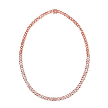 Load image into Gallery viewer, 14K Gold &amp; Diamond Curb Link Necklace