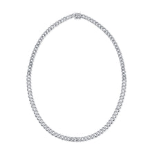 Load image into Gallery viewer, 14K Gold &amp; Diamond Curb Link Necklace