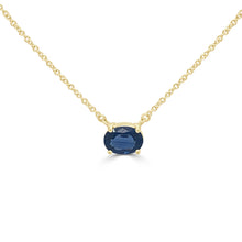 Load image into Gallery viewer, 14k Gold &amp; Sapphire Necklace