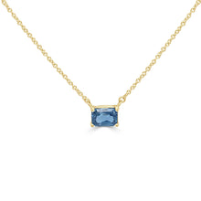 Load image into Gallery viewer, 14k Gold &amp; Sapphire Necklace