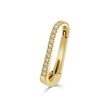 Load image into Gallery viewer, 14k Gold &amp; Diamond Charm Connector
