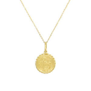 14k Gold Zodiac Necklace