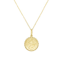 Load image into Gallery viewer, 14k Gold Zodiac Necklace