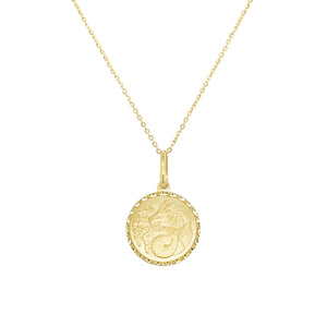 14k Gold Zodiac Necklace