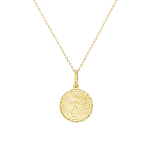 14k Gold Zodiac Necklace