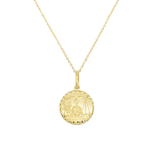 14k Gold Zodiac Necklace