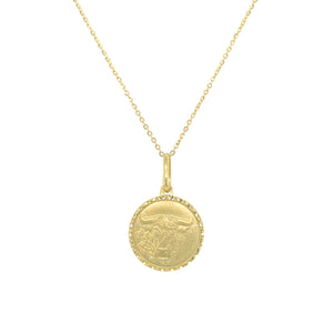 14k Gold Zodiac Necklace