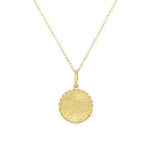 14k Gold Zodiac Necklace