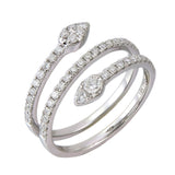 18k Gold & Diamond Wrap Ring - 0.49ct