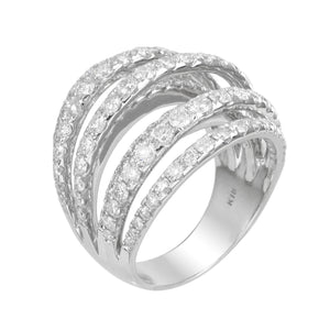 18k Gold & Diamond Cocktail Ring