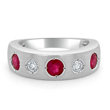 Load image into Gallery viewer, 14k Gold Diamond &amp; Ruby Ring