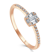 Load image into Gallery viewer, 14K Gold &amp; Baguette Diamond Ring