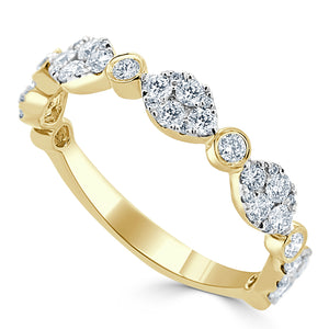 18k Gold & Diamond Ring