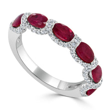 Load image into Gallery viewer, 14k Gold, Ruby &amp; Diamond Ring