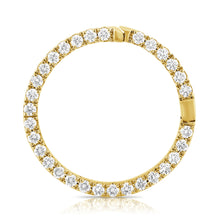 Load image into Gallery viewer, 14k Gold &amp; Diamond Circle Charm